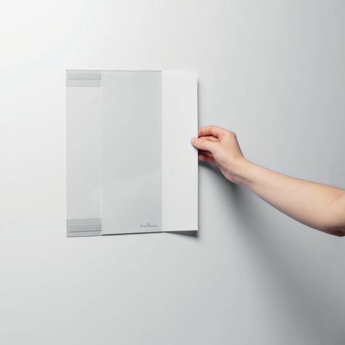 Cartellina per affissione trasparente Info Holder adesiva-A4,