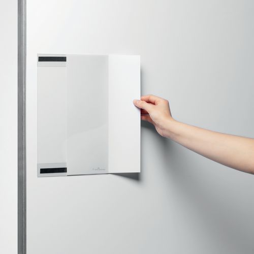 Cartellina trasparente rPET magnetica - A4 - Lotto da 5,