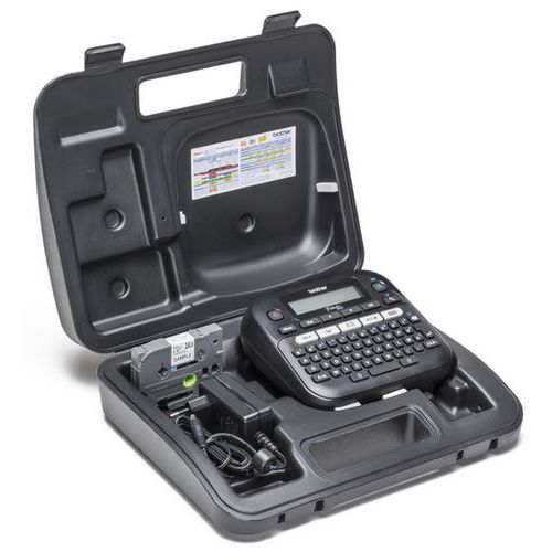 Etichettatrice professionale PT-D210VP con valigetta,
