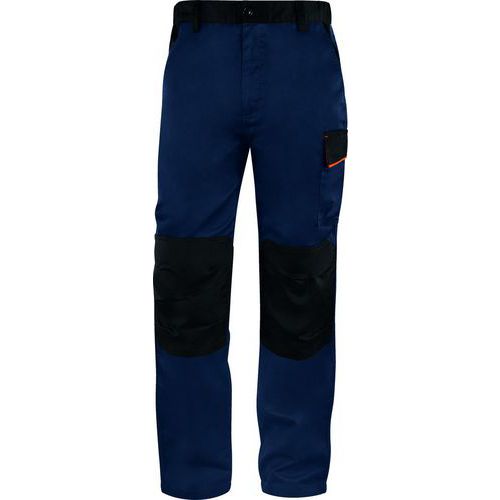 Pantaloni da lavoro-M1PA2 Blu marina/Arancione-Taglia 3XL,