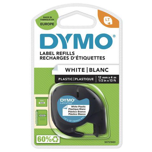 Confezioni Di Nastro Per Dymo Mod:Letratag Colore:Verde,