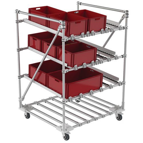 Rack di flusso 1100x1000x1520,