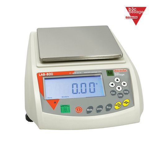 Bilancia di precisione - Portata 1200g - Metrologia legale,