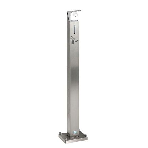 Dispenser gel e sapone - HDS105 - Inox - Var,