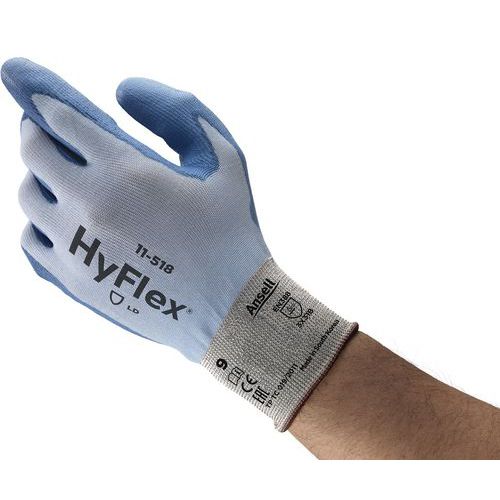 Guanto HyFlex 11-518 T8 blu,