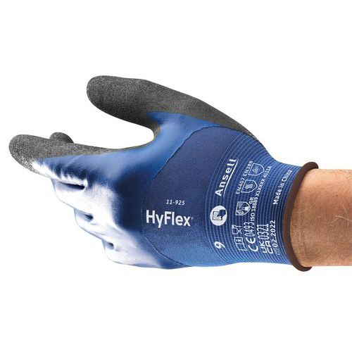 Guanto HyFlex 11-925 T9 blu,