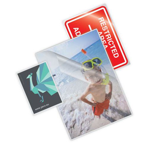 Cartella per plastificazione A4, 2 x 250 micron - Pavo,