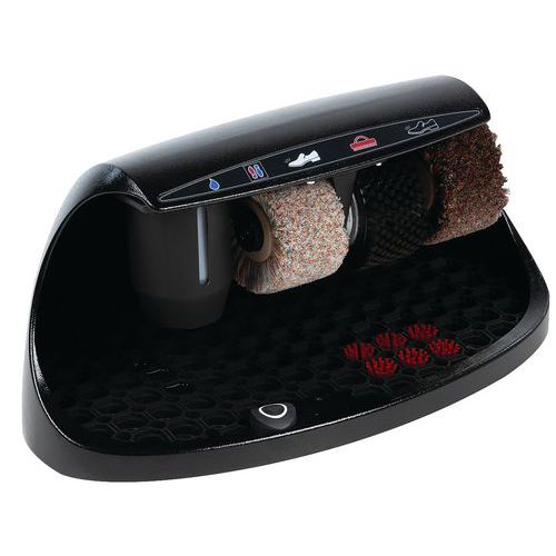 Macchina Lustrascarpe Cosmo colore:Nero N. Spazzole:3,