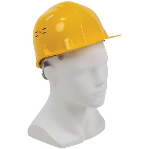 Casco di protezione aerato Classic II - Giallo - Manutan,
