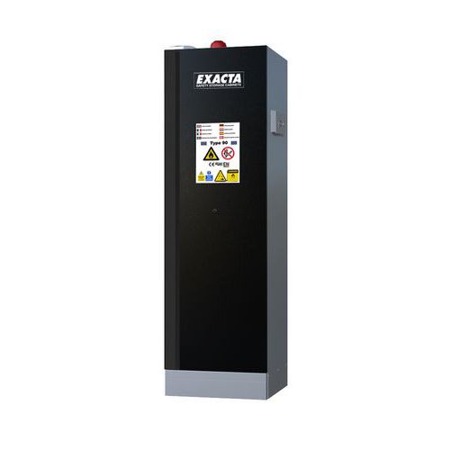 Armadio CF90 L600 porta nera base+centrale allarme+prese,