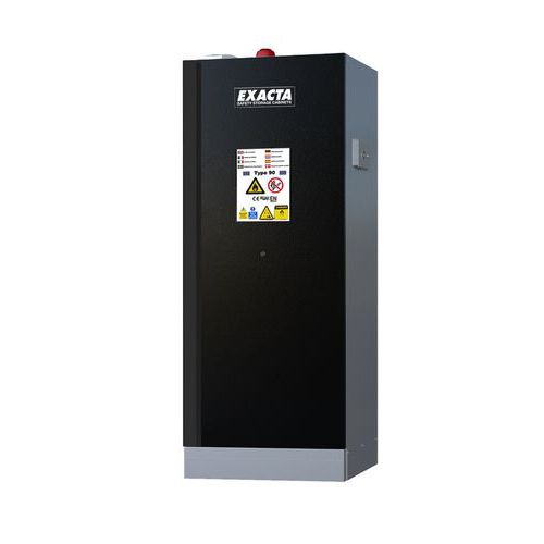 Armadio CF90 L900 porta nera base+centrale allarme,