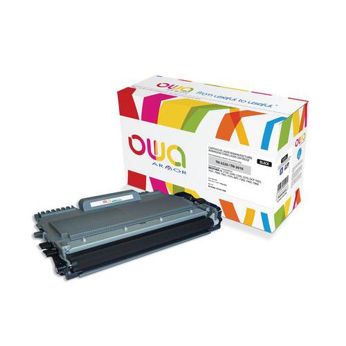 Toner alta capacità compatibile Brother TN2220 Black - Owa,
