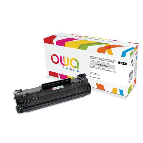 Toner capacità standard compatibile HP 83 A Black - Owa,