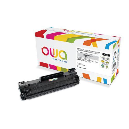 Toner capacità standard compatibile HP 35 A Black - Owa,