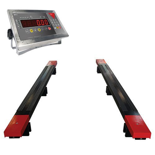 Barre pesatrici 3000kg/1kg+ S911 + Batteria interna,