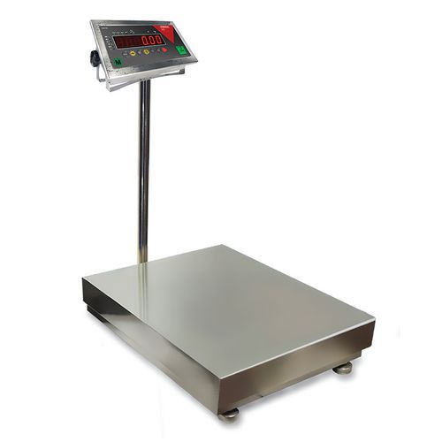 Bilancia colonna indicatore separato 300kg metrologia legale,