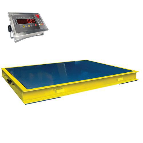 Piattaforma di pesatura 6T/2kg metrologia legale,