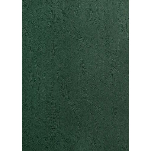 Copertina A4 250g pelle martellata - Verde - Pavo,