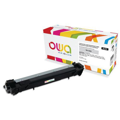 Toner capacità standard compatib Brother TN-1050 Black-Owa,