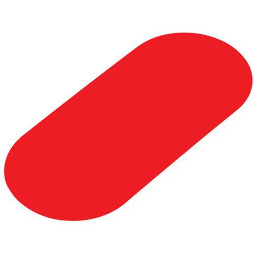 Marcatura a terra-Trattino 180x80mm-Rosso,