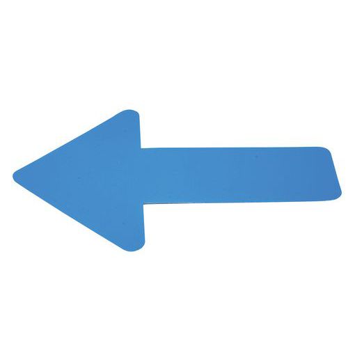 Marcatura al suolo - Freccia 180x180mm - Colore blu,