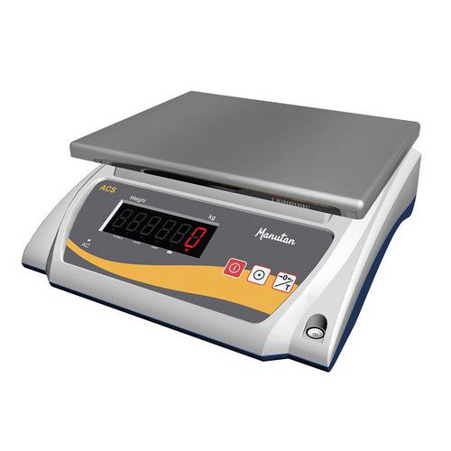 Bilancia compatta 30 kg/2g con certificato di calibrazione,