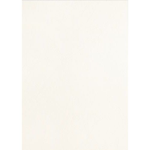 Copertina A3 250g pelle martellata - Bianco - Pavo,