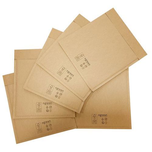 Scatola da 200 buste imbottite 100% carta 15*20,8cm,