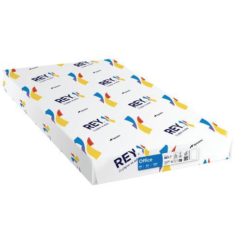 500F REY OFFICE DOC A3 80G A3 bianco,