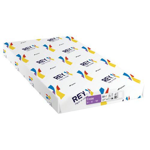 500 FOGLI REY COPY A3 80GSM A3 bianco,