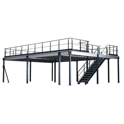 Piattaforma di stoccaggio industriale su misura - Manorga,