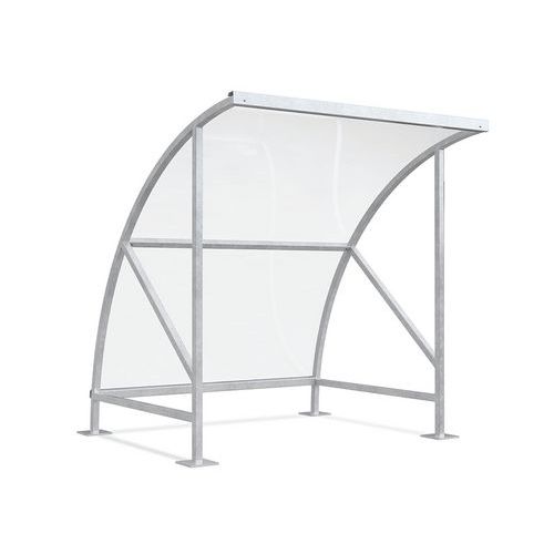 Riparo per biciclette galvanizzato - Bamberg 16,