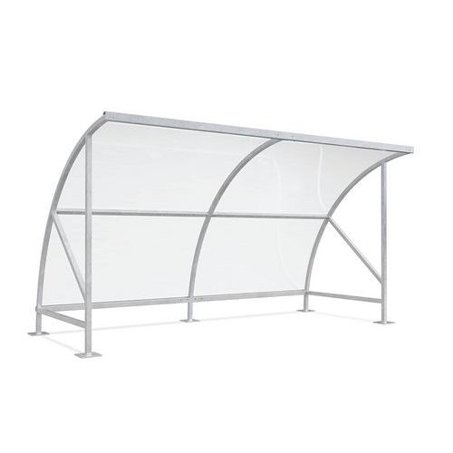 Riparo per biciclette galvanizzato - Bamberg 18,