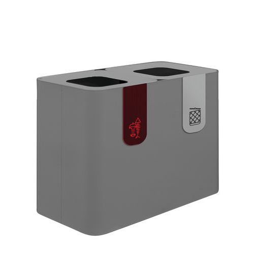 Stazione 140 lt grigia + 5 pitto,