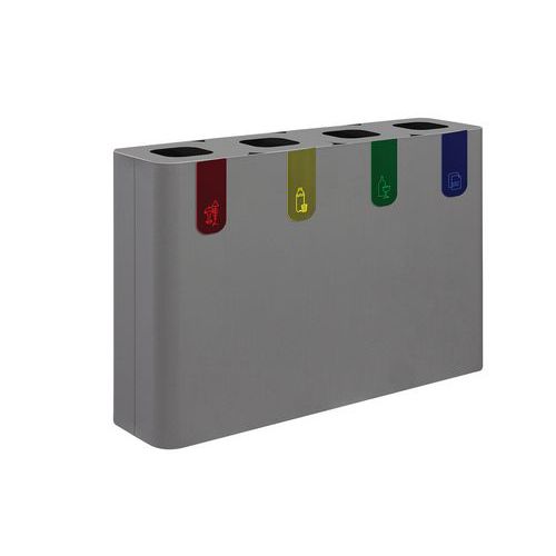 Stazione 240 lt grigia + 5 pitto,