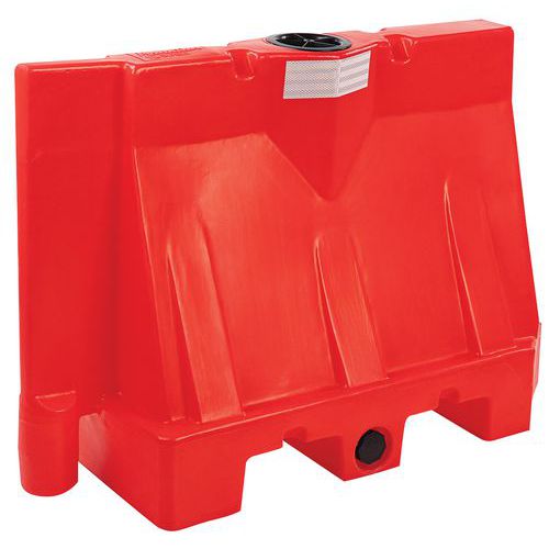 Barriera spartitraffico - Rosso - Manutan EXPERT,