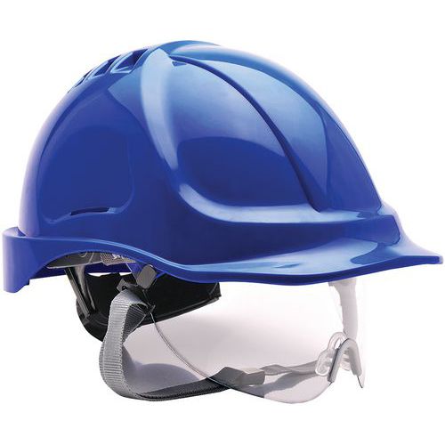 Elmetto endurance con visiera - Portwest - Manutan.it