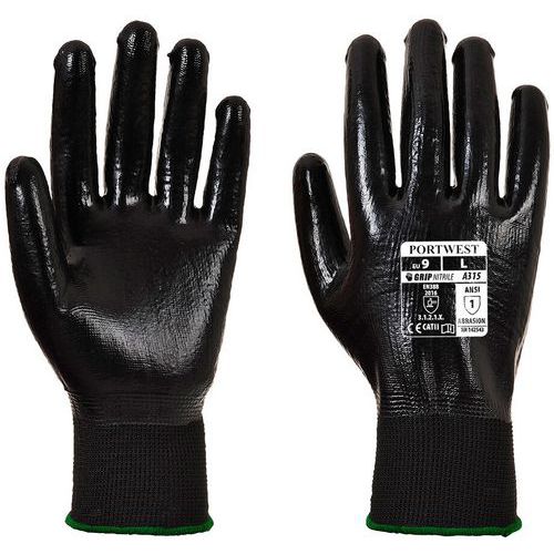 All-Flex Grip Guanto Nero  XXL,