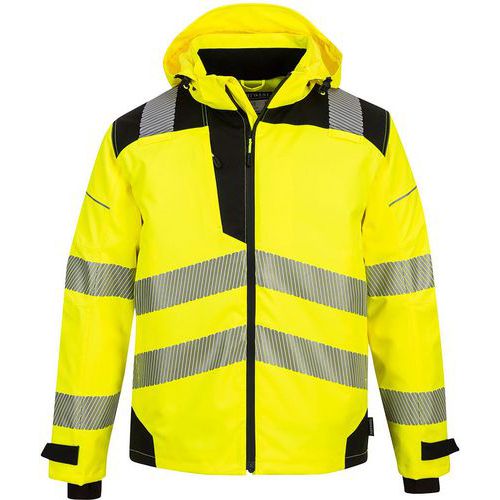 Giacca imperm traspir Extreme Hi-Vis PW360 nero/giallo L,