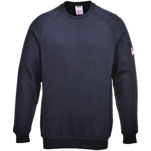 FR Antistatic Felpa Navy   Large,