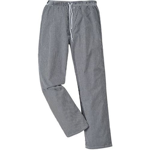 Pantaloni Bromley Chefs BkChk  Medium,