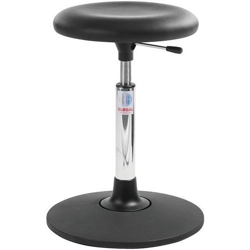 Sgabello Sway Beta-Similpelle-Alto-Nero,