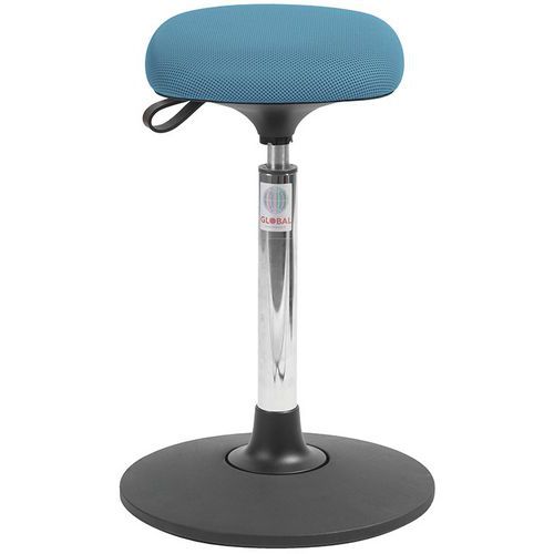 Sgabello Sway Tetra-Tessuto 3D-Alto-Blu chiaro,