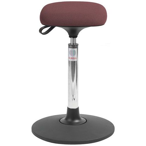 Sgabello Sway Tetra-Cura-Alto-Rosso,