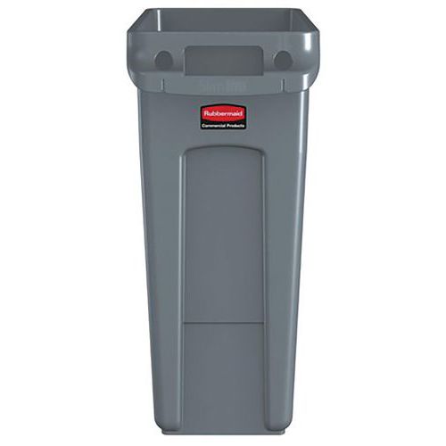 Pattumiera Slim Jim® con aerazione - Grigio 60L - Rubbermaid,