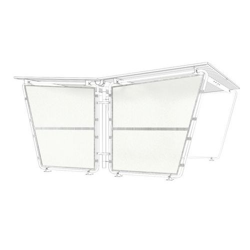 Riparo per biciclette e modulo successivo - Siegen,