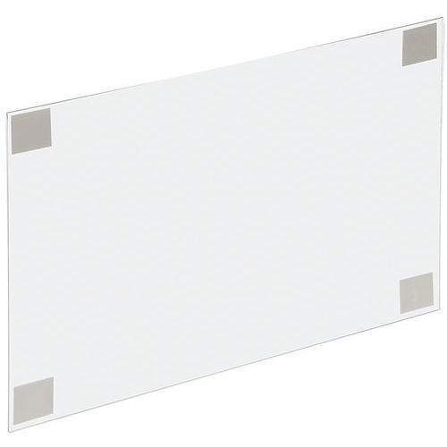 Cartellina per affissione trasparente semirigida A4 orizzont,