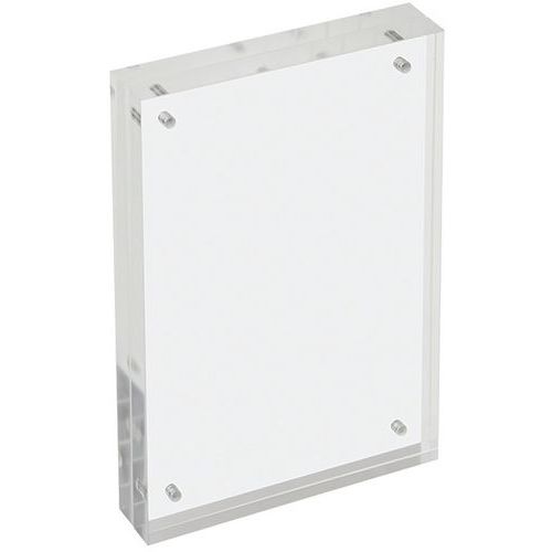 Cornice foto o pannello magnetico trasparente A6 - Manutan,