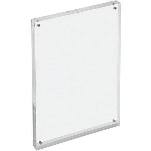 Cornice foto o pannello magnetico trasparente A4 - Manutan,