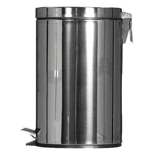 Pattumiera a pedale - Inox a specchio - 20L - Probbax,